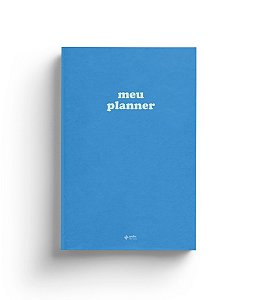 Livro Meu Planner 2024 - Capa Azul