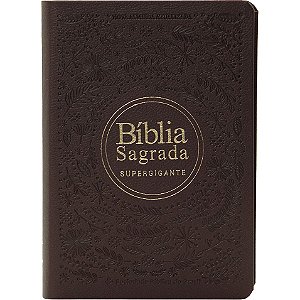 Livro Bíblia Sagrada Naa Letra Supergigante | Letra Supergigant...