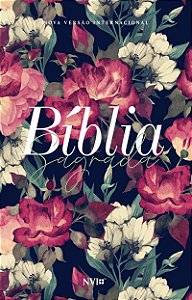 Livro Bíblia NVI Luxo Slim - Jardim: Letra Grande