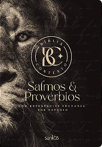 Livro Bíblia Contexto - Salmos & Provérbios - Leão: Com r...