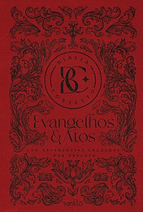 Livro Bíblia Contexto - Evangelhos & Atos - Ornamentos: C...