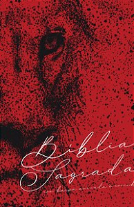 Livro Bíblia ARC Leão Pontilhado - Letra Gigante: Com Har...