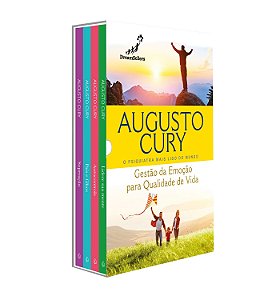 Livro Box Augusto Cury - Gestão da Emoção para Qualidade ...