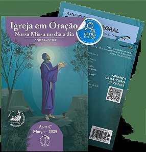 Livro Igreja Em Oracao Março - 2025 - Letra Grande