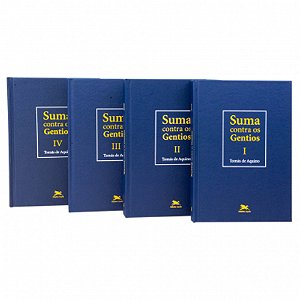 Livro Coleção Suma Contra Os Gentios - 4 Volumes - Edição...