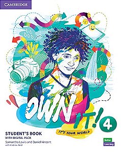 Livro Own It! 4 Sb With Digital Pack - 1St Ed