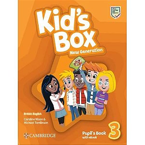 Livro Kid S Box New Generation 3 Pb With Ebook - British Englis...