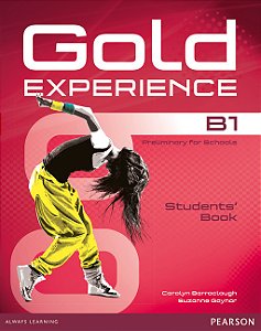 Livro Gold experience B1: students' book and DVD-ROM pack