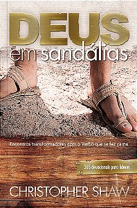 Livro Deus em sandálias