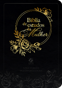 Livro Bíblia de estudos da mulher - Preto: Com estudos e reflex...