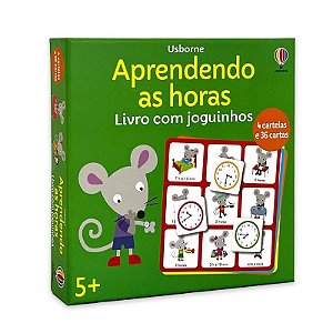 Livro Aprendendo As Horas: Livro Com Joguinhos