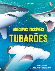 Livro Tubarões: Adesivos Incríveis