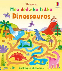 Livro Dinossauros: Meu Dedinho Trilha