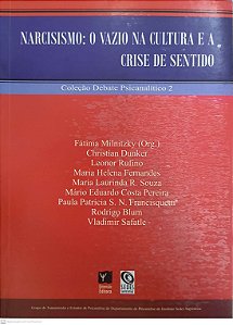 Livro Narcisismo - O Vazio Na Cultura E A Crise De Sentido