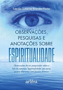 Livro Observações, pesquisas e anotações sobre espiritualidade:...