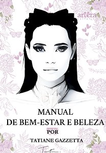 Livro Manual de bem-estar e beleza por Tatiane Gazzetta