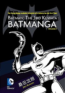 Livro Batmangá por Jiro Kuwata Vol. 1: Capa cartão