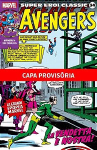Livro Coleção Clássica Marvel Vol.33 - Vingadores Vol.04