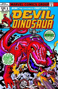 Livro Dinossauro demônio por jack kiirby (omnibus)