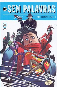 Livro Dc Sem Palavras - Capa Variante Exclusiva Ccxp