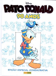 Livro Pato Donald 90 Anos - Edição Especial Comemorativa