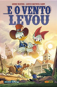 Livro Pato donald e o vento levou (graphic disney)