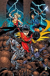 Livro A saga dos novos titãs 08