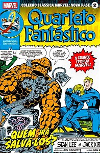 Livro Coleção Clássica Marvel: Nova Fase Vol. 02 - Quarteto Fan...