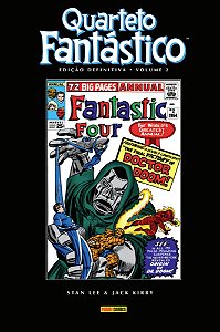 Livro Quarteto fantástico: edição definitiva vol. 2