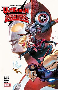 Livro Ultraman Vs Vingadores
