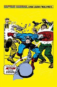 Livro Coleção Clássica Marvel: Nova Fase Vol. 08 - Capitão Amér...