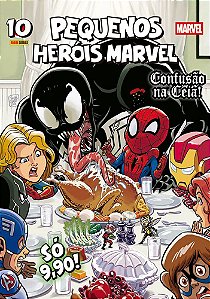 Livro Pequenos Heróis Marvel 10
