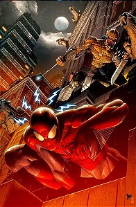 Livro Predador versus Homem-Aranha