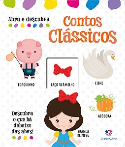 Livro Abra e Descubra - Contos Clássicos