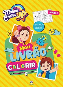 Livro Maria Clara e JP - Meu livrão de colorir
