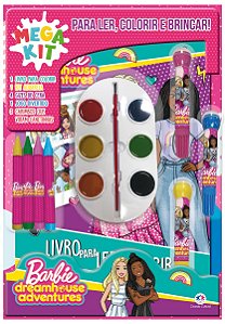 Livro Barbie - Ler, colorir e brincar