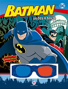 Livro Batman - Vilões à solta: Grampeado 3-D