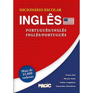 Livro Dicionário Escolar Português/ Inglês