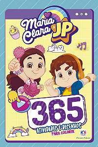 Livro Maria Clara e JP - 365 atividades e desenhos para colorir