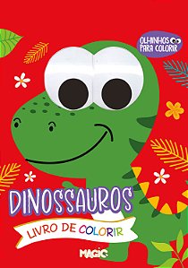 Livro Dinossauros - Olhinhos Para Colorir