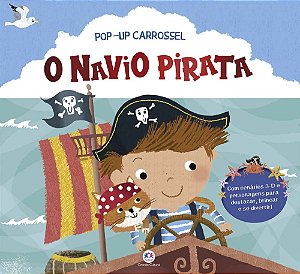 Livro O navio pirata - Livro poup-up carrossel