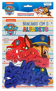 Livro Patrulha Canina - Brincando com o alfabeto