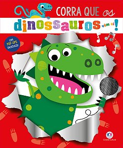 Livro Corra que os dinossauros vêm aí!