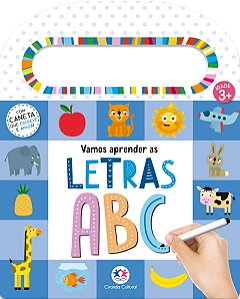 Livro Vamos aprender as letras