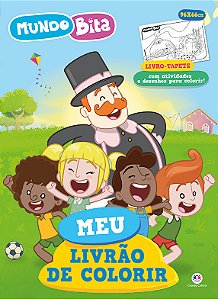 Livro Mundo Bita - Meu livrão de colorir