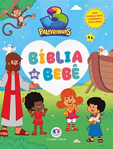 Livro 3 Palavrinhas - Bíblia do bebê