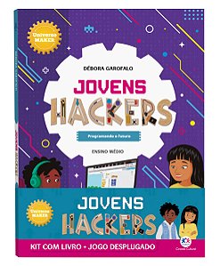 Livro Jovens hackers - Kit com livro + jogo desplugado
