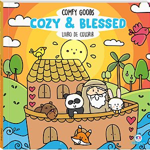 Livro Cozy and Blessed - Livro de Colorir