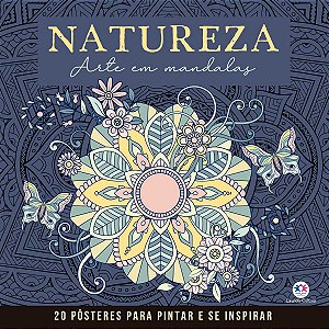Livro Natureza - Mandalas para Pintar e se Inspirar