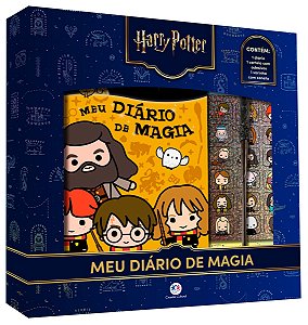 Livro Harry Potter - Meu Diário de Magia com Varinha-Caneta e A...